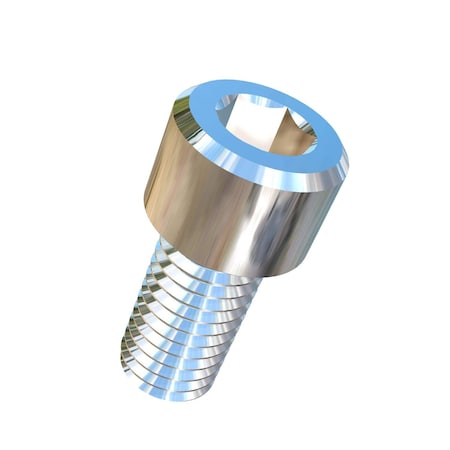 Allied Titanium 1/2"-13 Socket Head Cap Screw, Socket, Plain Titanium, 1 in Length 0017066